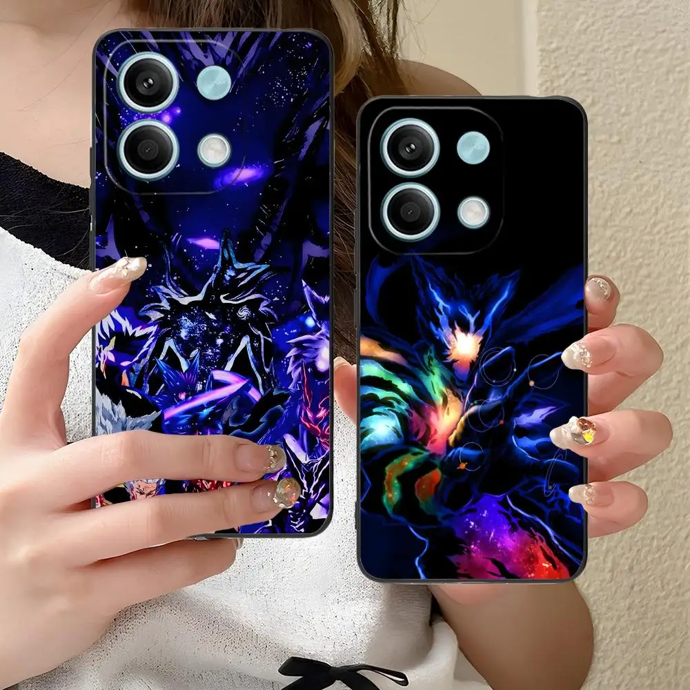 

Чехол для мобильного телефона Punch Man Garou для Xiaomi Redmi Note 14 13 12 11 A5 3 2 1 Pro Plus 4G 5G с цветной печатью, защитный чехол
