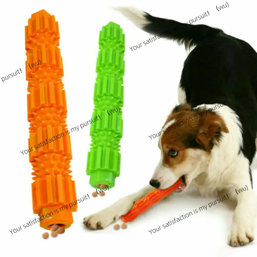 Targeting aggressive gnawers, distributing snacks, rubber teeth cleaning toys