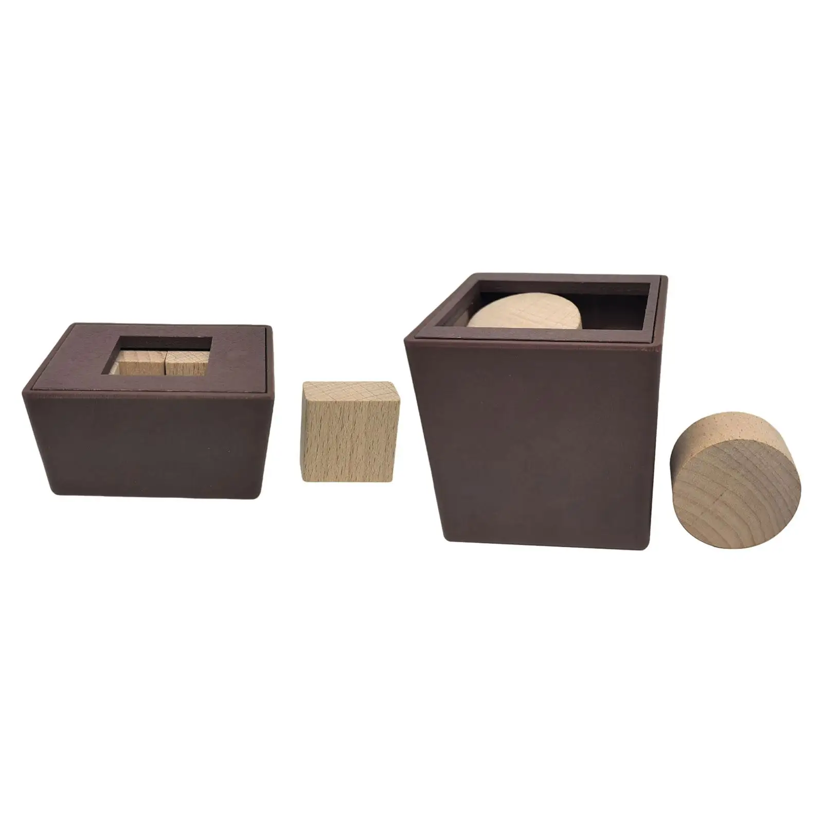 

Wooden Brain Teaser Puzzle Cube Wood Puzzle Box Creativity Challenge Relaxing for Friend Ages 6 above Gifts Adults Party Toy