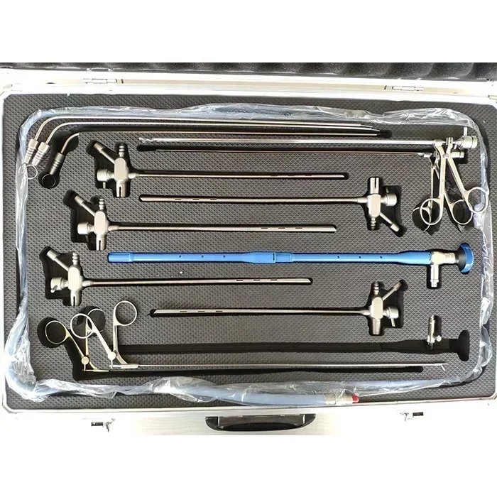 China Stainless Steel Rigid Pediatric Bronchoscopy Set