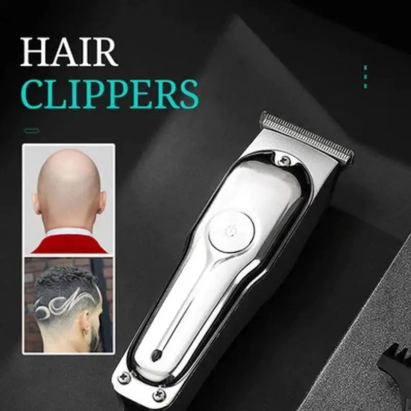 Hair Clipper Beard Trimmer For Men Electric Professional Barber Hair Cutting Set Rechargable Mens Grooming Kit Electric Razor