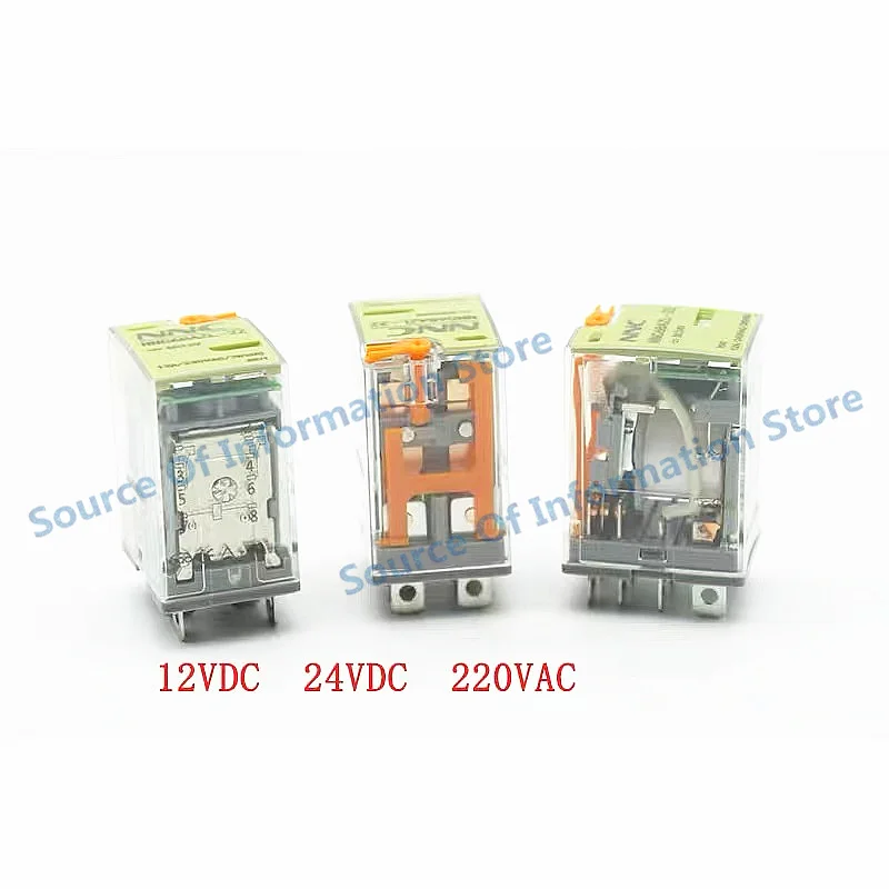 5Pcs Relay NNC68AZL-2Z-12VDC 24VDC 220VAC 8PIN JQX-13F-2Z LY2 100% New