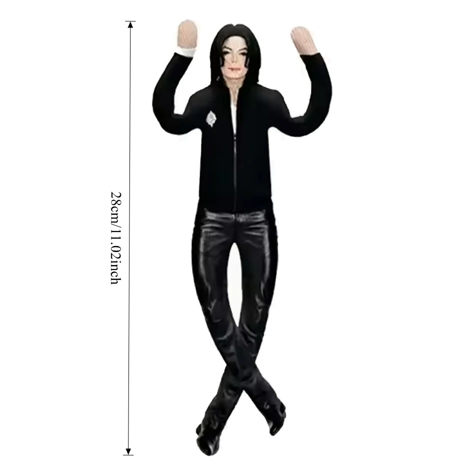 Bestseller Michael Jackson Cosplay Requisiten-Puppe Plüsch-Stoffpuppe Raumdekoration Abstrakte Gelenkbewegliche Requisiten Geschenk