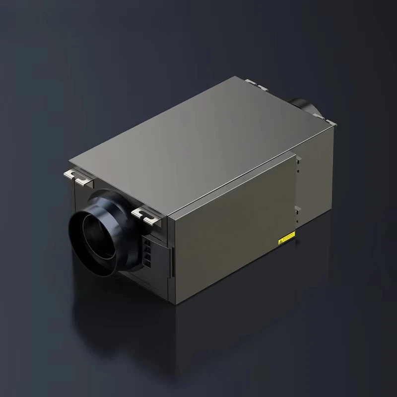 Energy saving 1200CMH air conditioner heat exchanger constant airflow ventilation system with ducted fan installed 220V