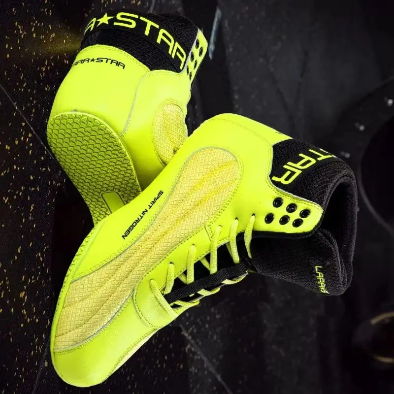 

Luxury Brand Men Women Wrestling Shoes Designer Fighting Shoes for Unisex Light Weight Boxing Shoes Couples Designer Sport Shoe