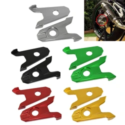 Motorbike Rear Fork Axle Chain Adjuster Decoration Block For Kawasaki Z800 Z 800 2013 2014 2015 2016 2017 2018 2019