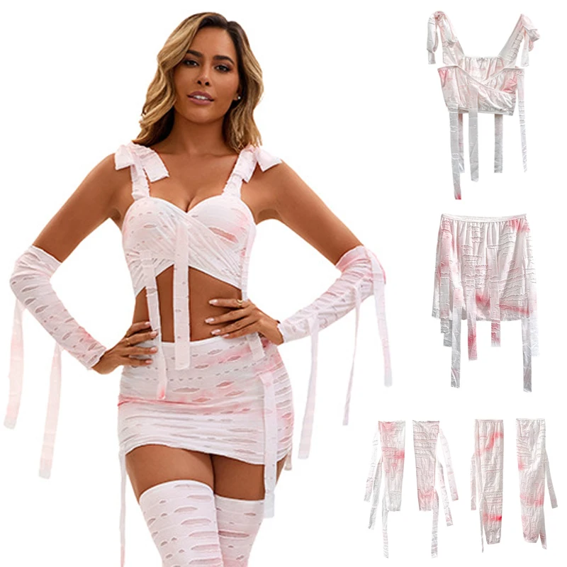 

Halloween Cos Mummy Costume Party Cosplay Clothes Stage Costume Cosplay Sexy Women