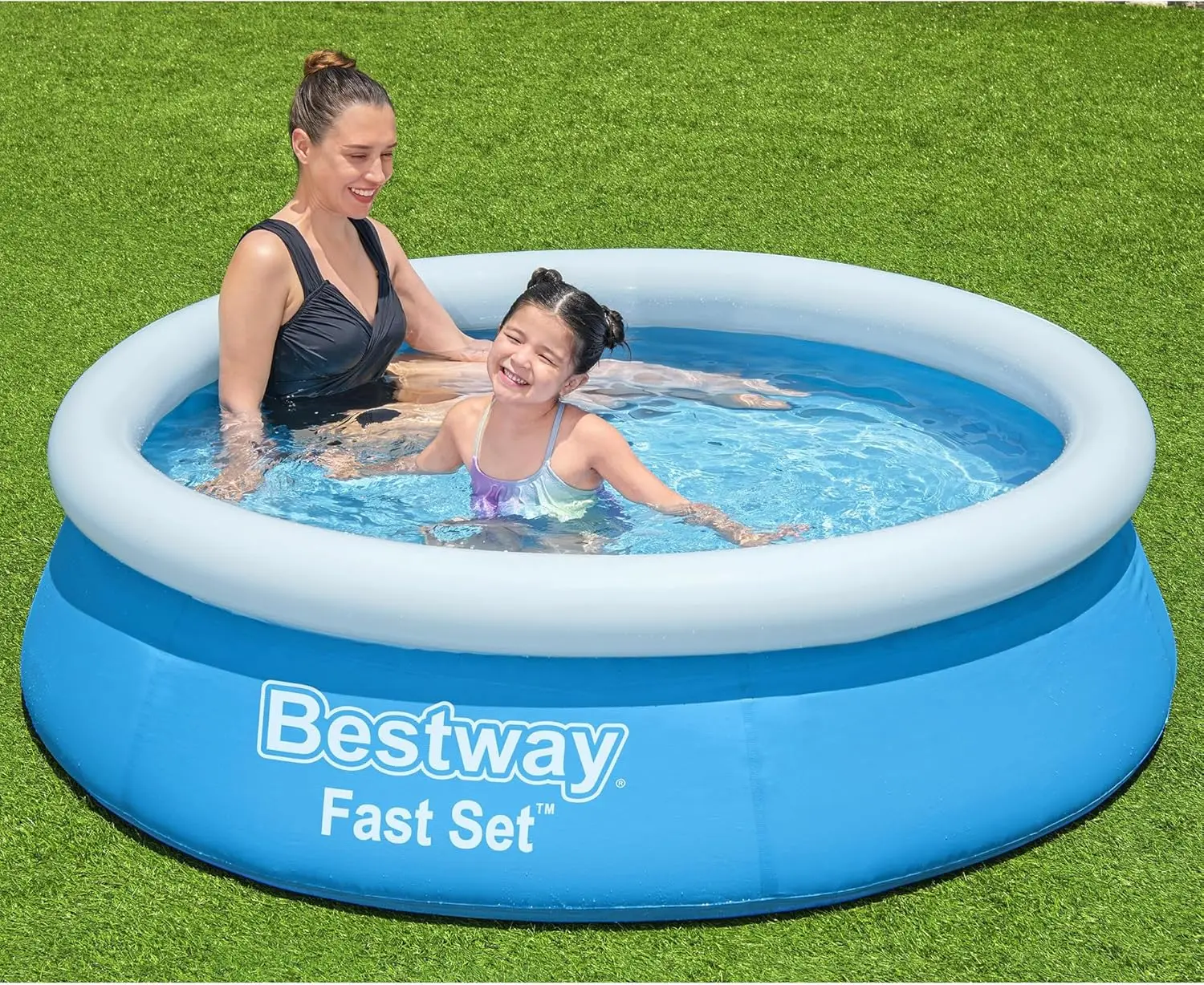 Fast Set Inflatable Above Ground Pool | 6' x 20