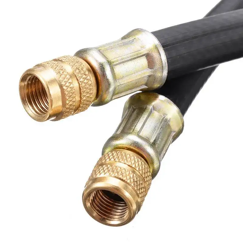 1pc Flexible Rubber Tyre Valve Extension 210mm Twin Wheel Lorry Van Bus Adapter Car Tire Valve Extender Bike Accessories