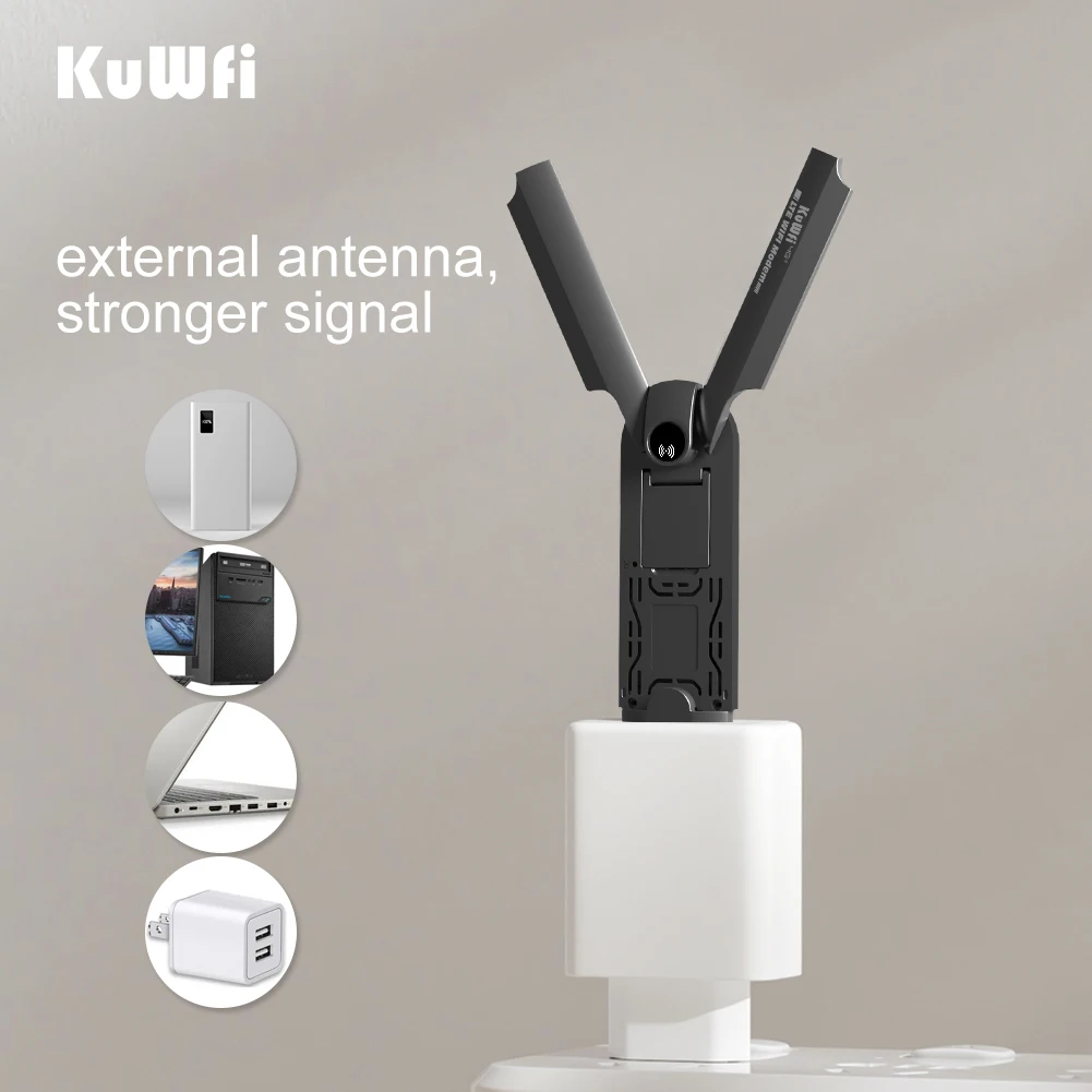 Imagem -05 - Kuwfi-roteador Wifi sem Fio 4g Lte Modem Cartão Sim Hotspot Usb Pocket Mi-fi Dongle com Antena Externa 150mbps