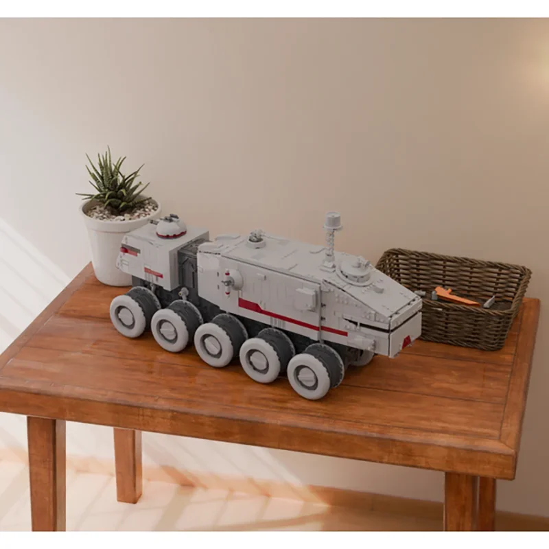 Beliebte Star Movie Moc Bausteine HAVw A6 Juggernaut Trank Modell Technologie Modular Block Weihnachten DIY Spielzeug Urlaub Geschenke