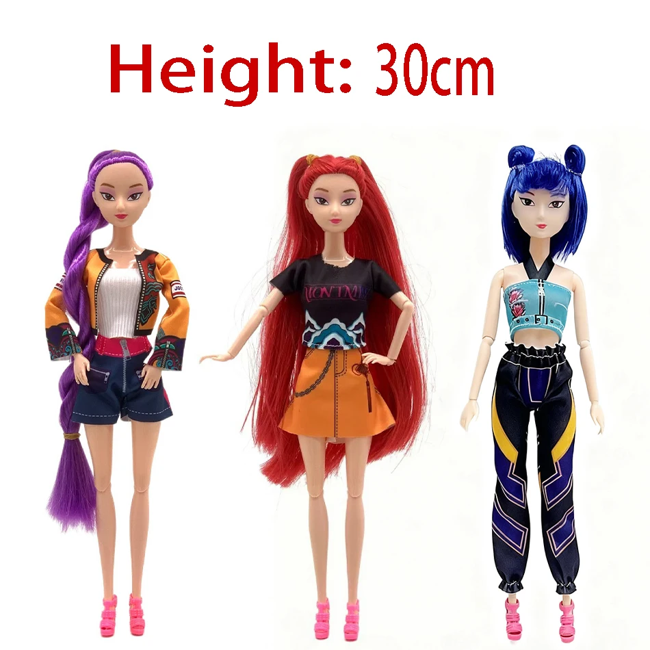 2026 Kpop Devil Hunter Rumi Zoe Mira anime cloruro di polivinile collezione di personaggi bigiotteria da tavolo Regalo di Capodanno per bambini