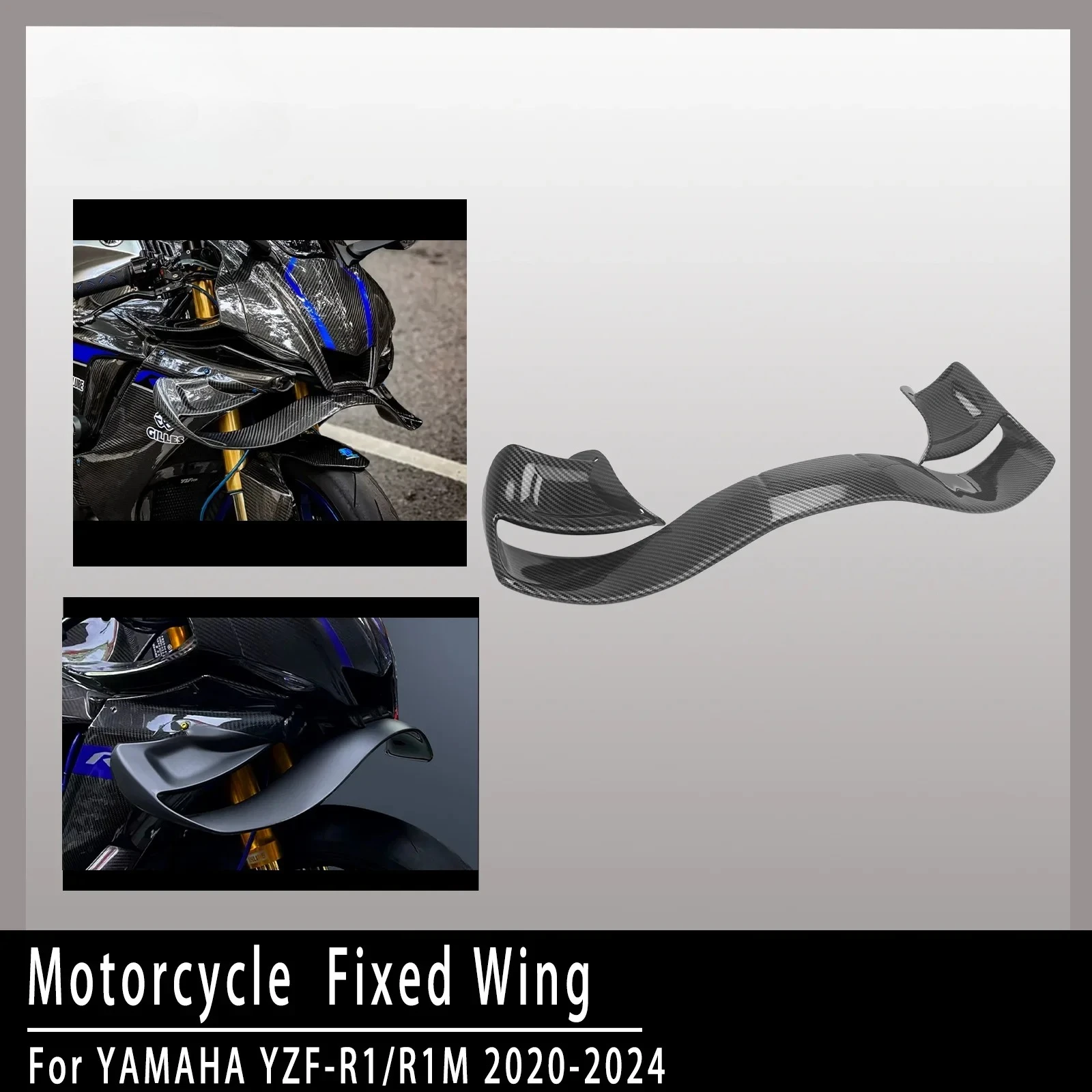 Model Kit Yamaha R1 - Zestaw stałych skrzydeł GP zwiększający docisk