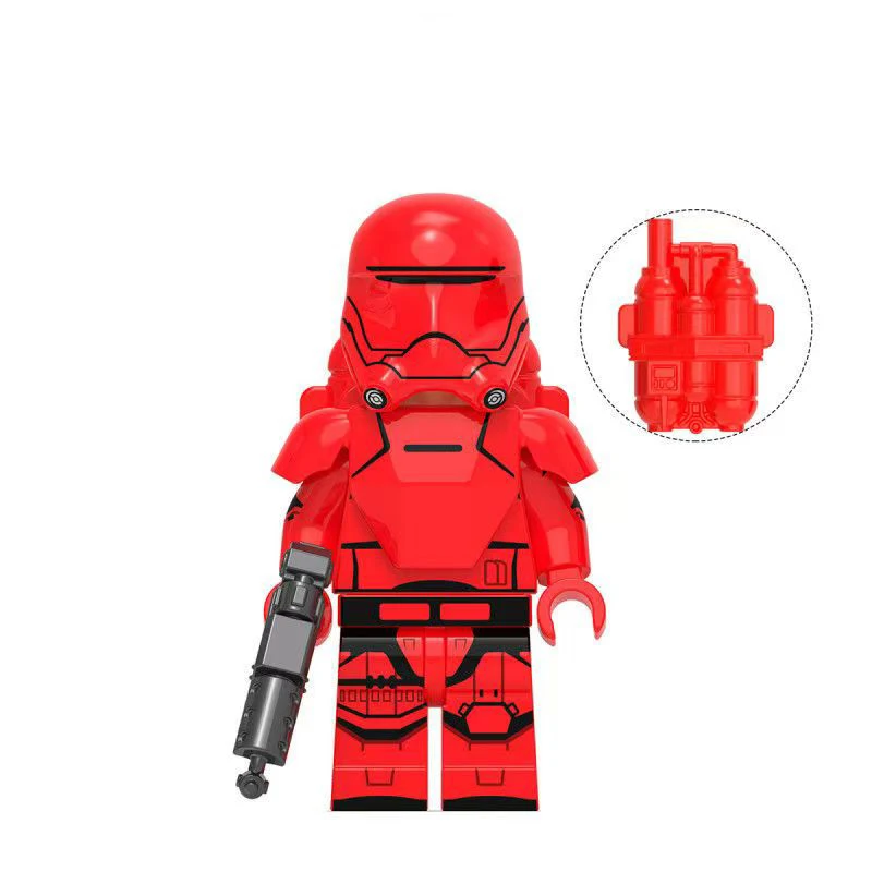 New Star Wars The Mandalorian Architecture Vizsla Assembled Minifigure Action Figure Model Children's Gift Toy Series Decorate