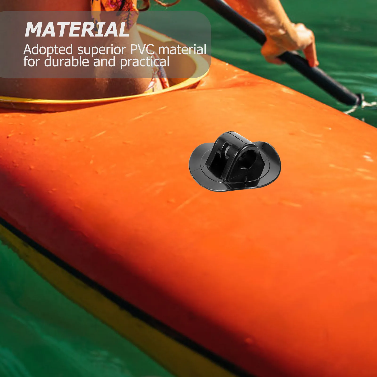 

10pcs Kayak Accessories Replacement Parts Portable Durable Pvc For Inflatable Boat Raft Canoe Kayak Cords Fixator Bungee Cord