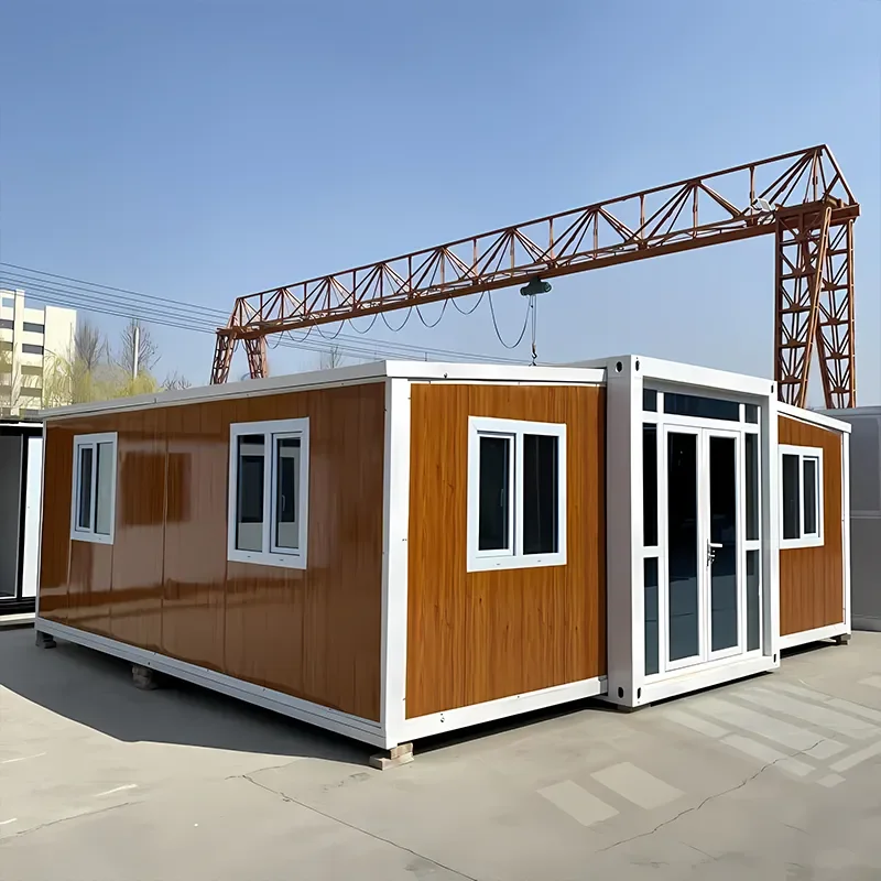 Waterproof Steel Expandable Container House With Quick Assembly Designed For Mobile Commercial Office Building Prefabricated Uni