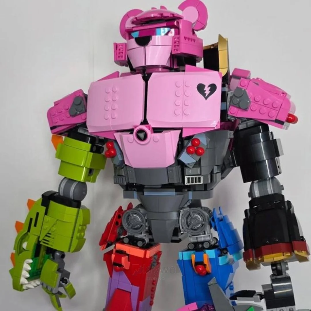 2503 Uds. Mecha Squad líder bloques de construcción modelo Robot ladrillos montaje para niños cumpleaños regalo de Navidad Set A