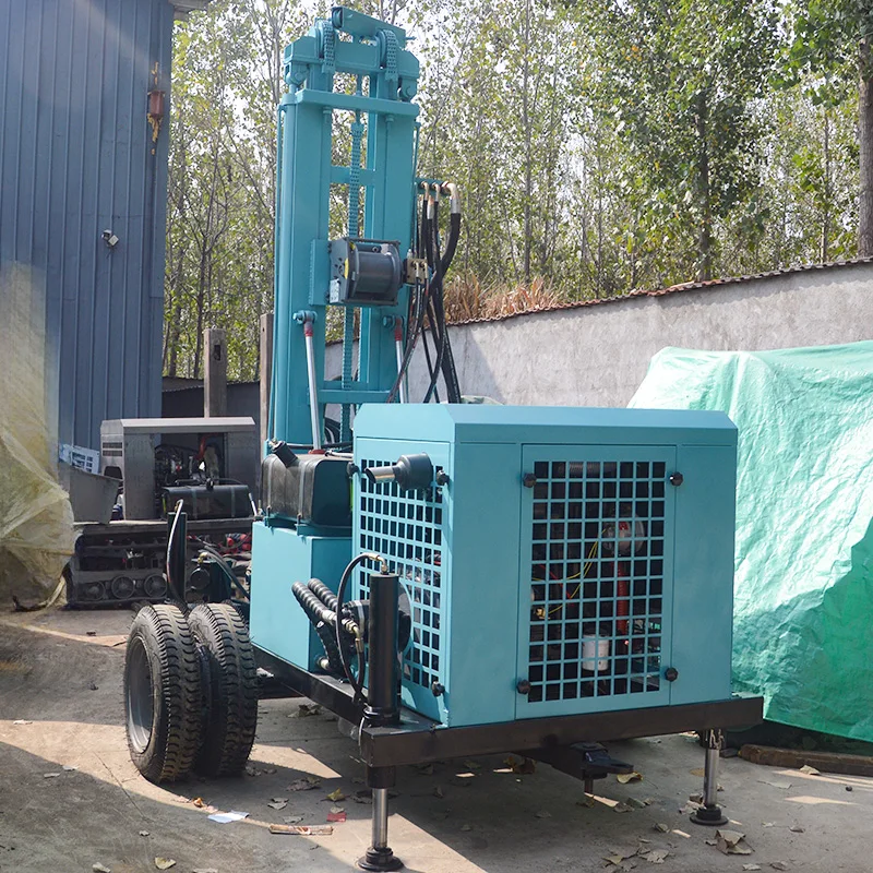 Deep Water Drilling Equipment Hydraulic Borehole Water Well Drilling Rig Manufacturers