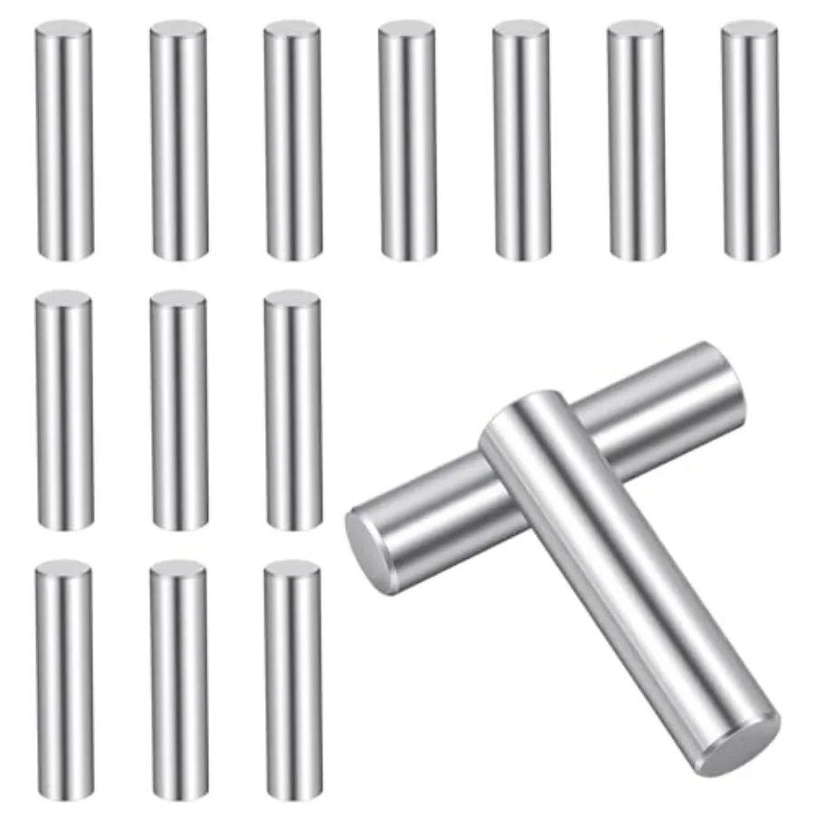 15 Pcs Bearings Alloy Steel Wood Bunk Bed Peg Support Shelves Perfect 1/4 x 1 Dowel Pin Stainless Steel Shelf Pegs Shelf Suppor