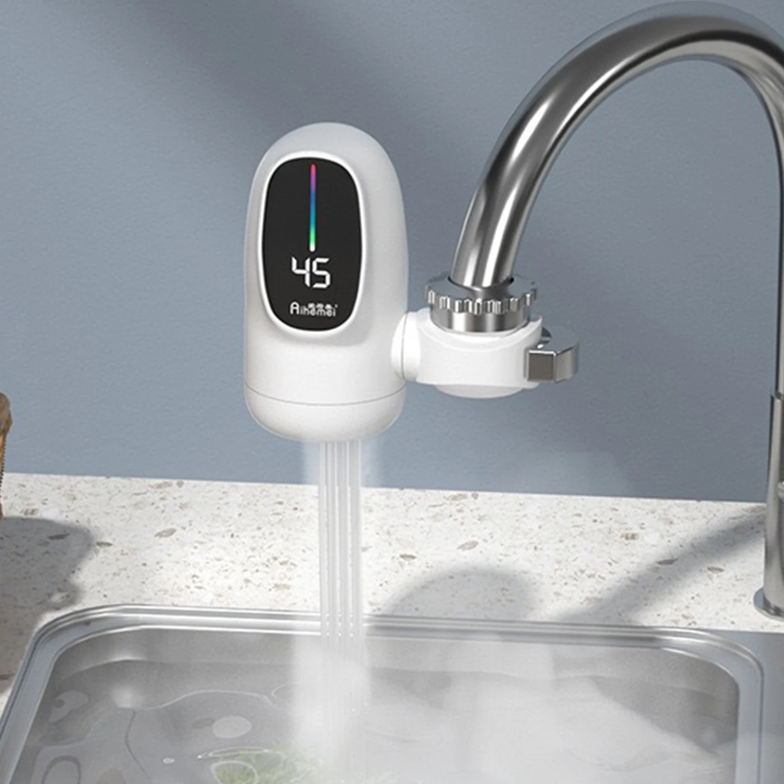 Kitchen Appliances Unit - 110V Fast Heating Electric Heater Faucet