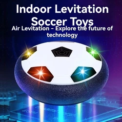 Hover Soccer, giocattolo interattivo ad alta tecnologia, genitore-figlio, due giocatori, sport Indoor, giocattolo lampeggiante elettrico per bambini