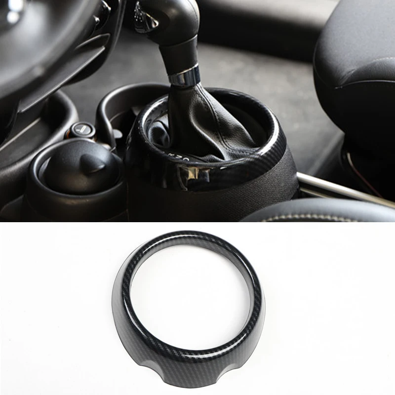 Car Shifter Panel Decorative Ring For BMW MINI R60 R61 Countryman Shifter Stickers Car Styling Interior Modification Accessorie