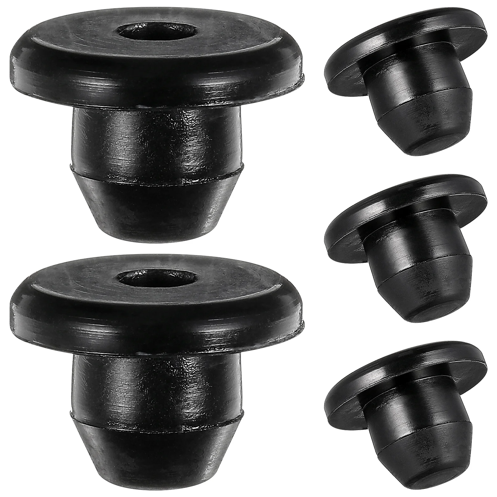 5 Pcs Drain Oil Clogged Rubber Plug Car Jack Horizontal Floor Plugs Fuel Trolley