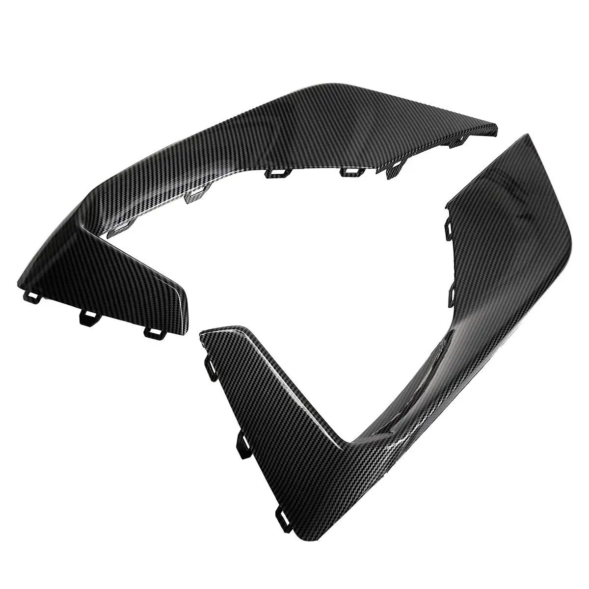 New MK4 Fog Lamp Cover Car Front Fog Light Cover Trim Moulding Trim For Ford For Focus MK4 ST ST Line ST Line X 2019-2021 ABS