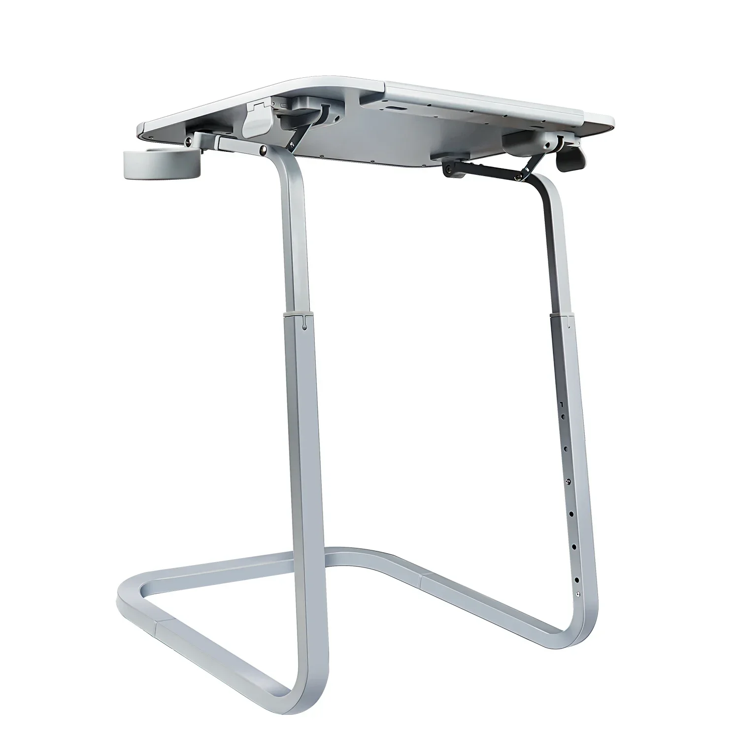 Portable Adjustable Laptop leather TV Bed Dinner Tray Folding Table for Living Room