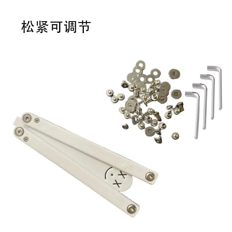 Plastic Butterfly Knife for Beginners, Swinging Hands, Fancy Plastic Butterfly Knife, UV Printing