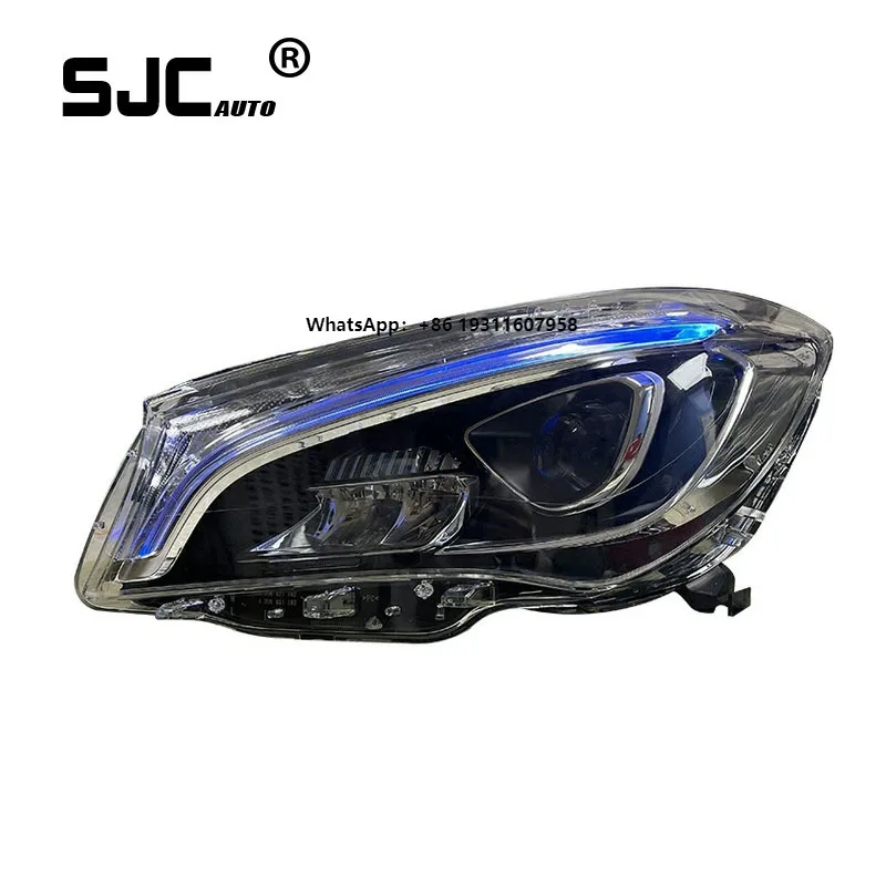 SJC Auto Faro Per 2014-2020 CLA W117 Montaggio Faro A LED Luci Diurne Modificate CLA200