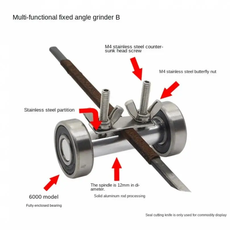 

Durable Service Durable Service Manual Cutter Sharpener Guided Angle Tool for Carpenter Woodworking