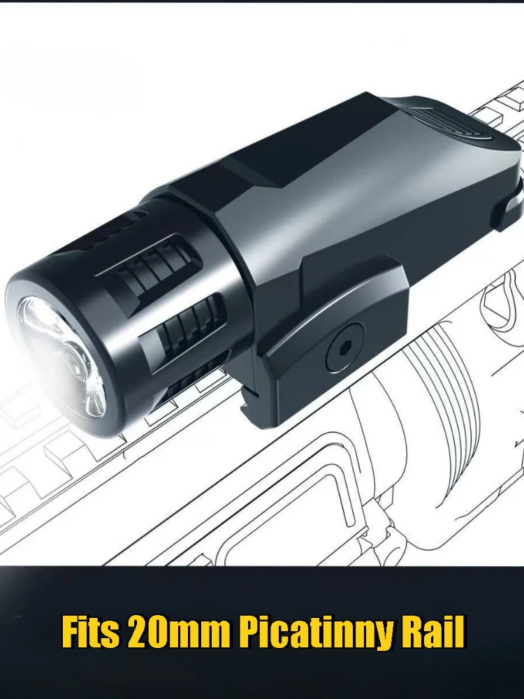 AliExpress NONE WML G2 M300 X600 Tactical Flashlight, Fits 20-22mm Rail, for toy, Hunting, Wargame, Low-Cost Cosplay&Outdoor Activities,Bicycle