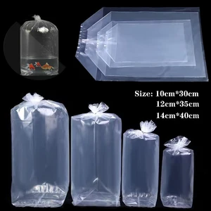 10pcs 10cmx30cm/12cmx35cm/14cmx40cm水族館呼吸バッグブリーザーバッグ輸送ロングライフフィッシュエビなど... 12ベストセールスブラインシュリンプハッチャー - №7