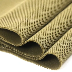Army Green Coyote Brown 3D Sandwich Mesh Cloth CB RG Black Three-layer Bed Sofa Shoe Fabric Elastic Breathable Wear-resistant