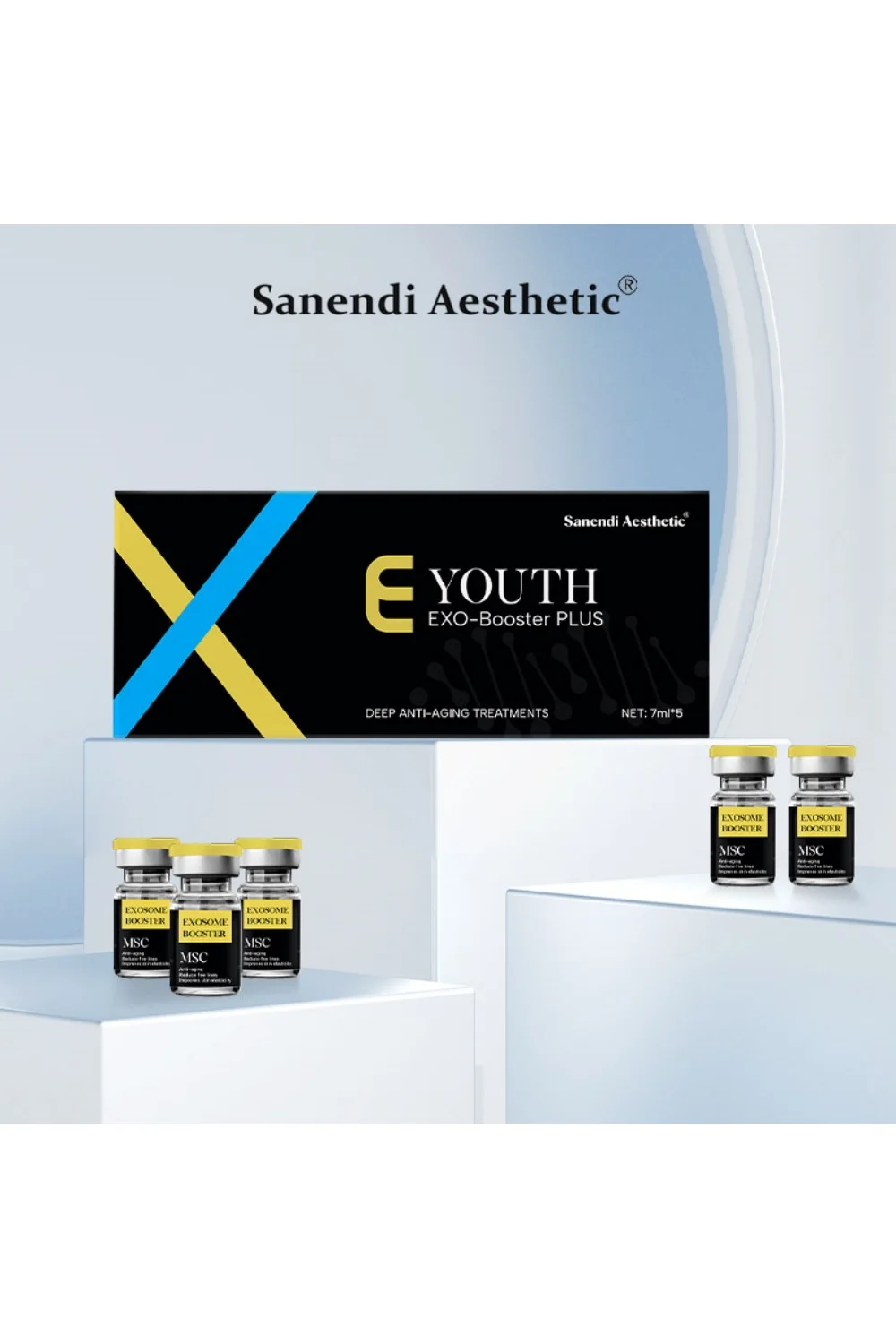 أحدث مصل معزز لخلايا الجذعية Exo-Plus للوجه Dermapen السائل جوهر إصلاح الترطيب النشط المضاد للشيخوخة #6