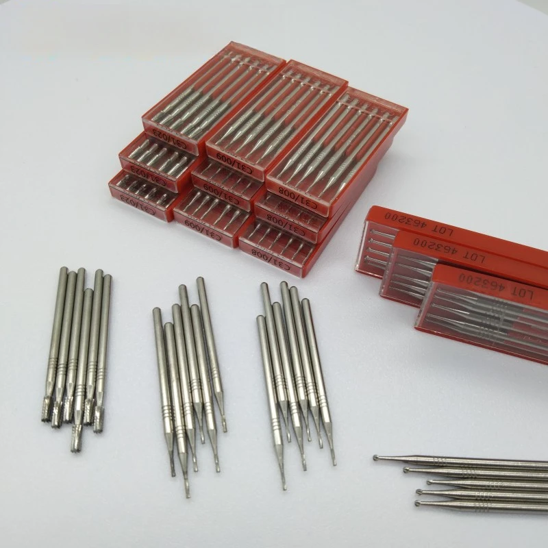 Germany ELA Tungsten Steel Turning Needle To Crack Drill Conical Column Round Ball Needle Wave Needle Low Speed Milling Cutter