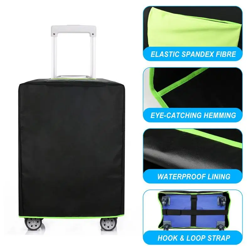 Unisex Anti-Scratch Baggage Covers Suitcase Protector For 28 Inch Suitcase Case Travel Accessories Dust Cover Luggage Supplies