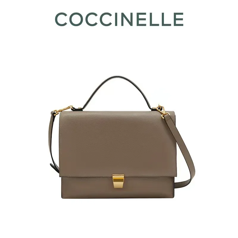 

COCCINELLE Keqinel Fran new size simple temperament doctor bag versatile crossbody handbag