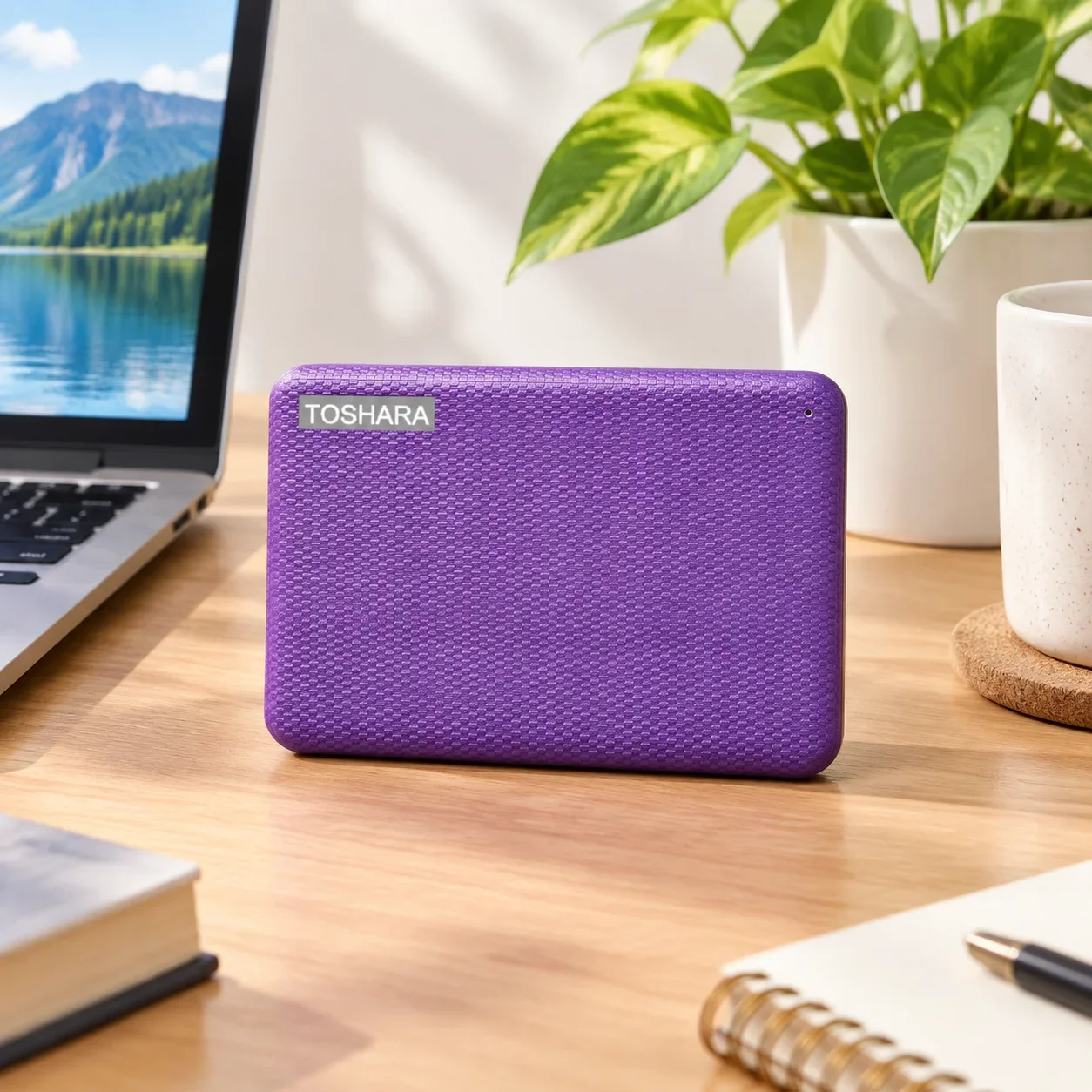 550MB/s TOSHARA Portable External Hard Drive 4TB 2TB 1TB 500GB High-Speed Encrypted Wide Compatibility Reliable Storage