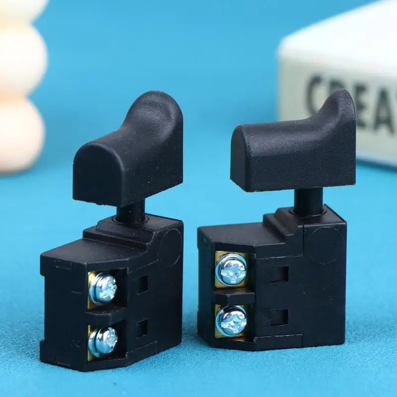 6A 250V Speed Control Trigger Button Switch for 4100 Cutting Machine Durable Power Accessory for Home Workshop