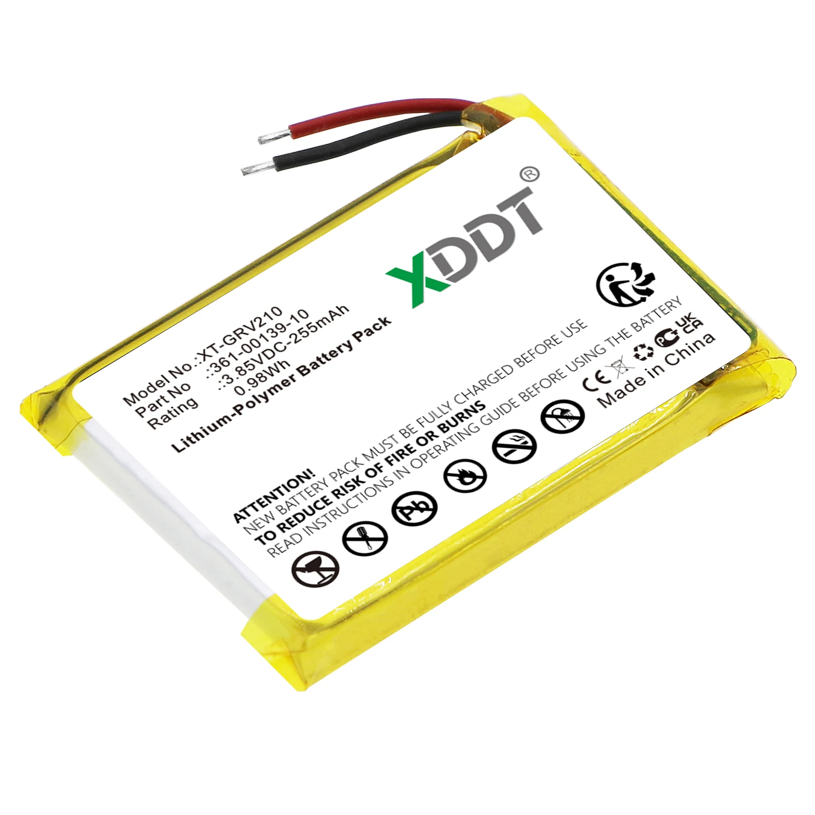 Replacement Battery 361-00137-10 For Garmin Venu 2s 361-00139-10 For Garmin Venu 2 Forerunner 255 225mAh With Free Tools