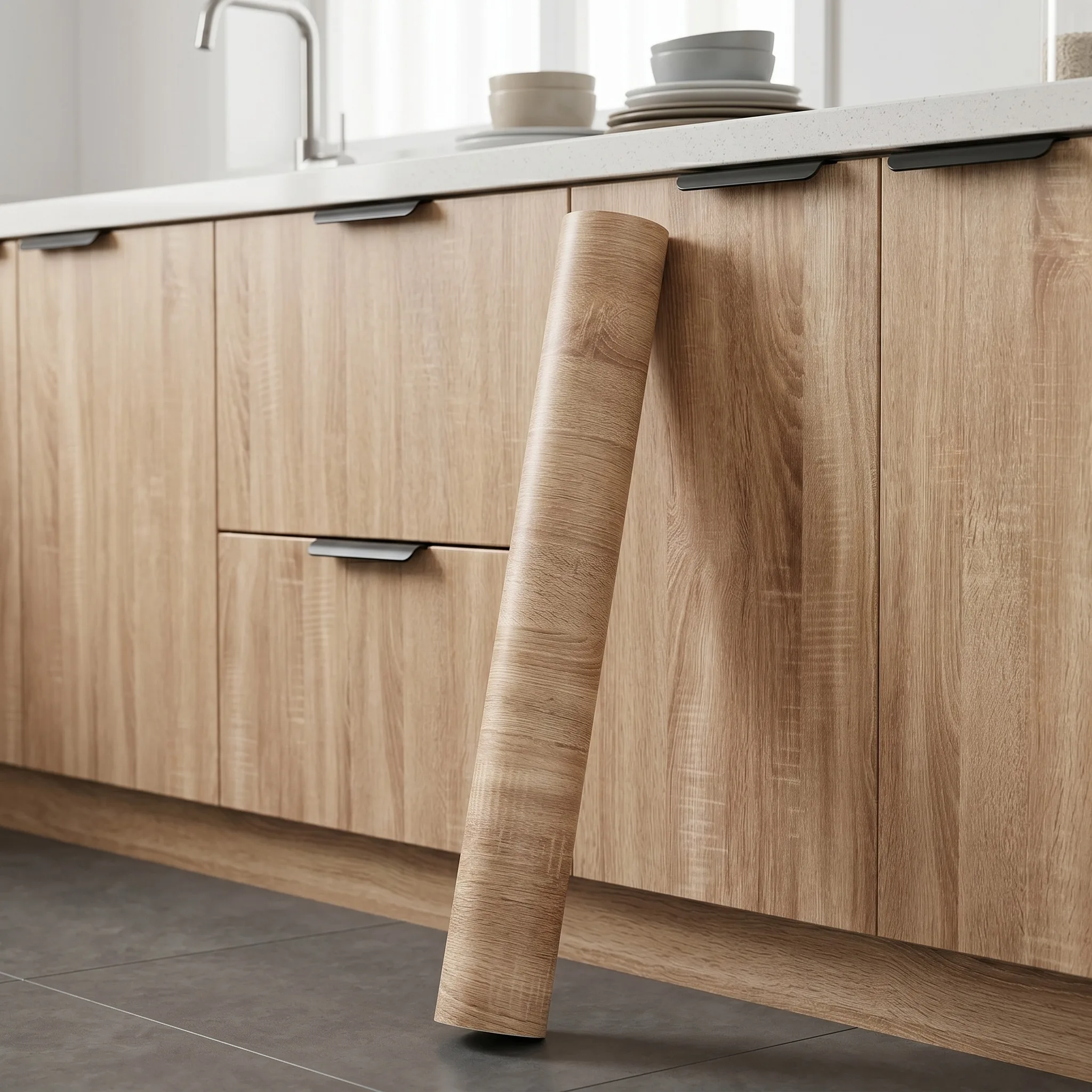 40cm 55cm Wood Grain Peel and Stick Vinyl Waterproof Contact Paper PVC Wrap for Cabinet Drawer Desk Top Furniture Decor