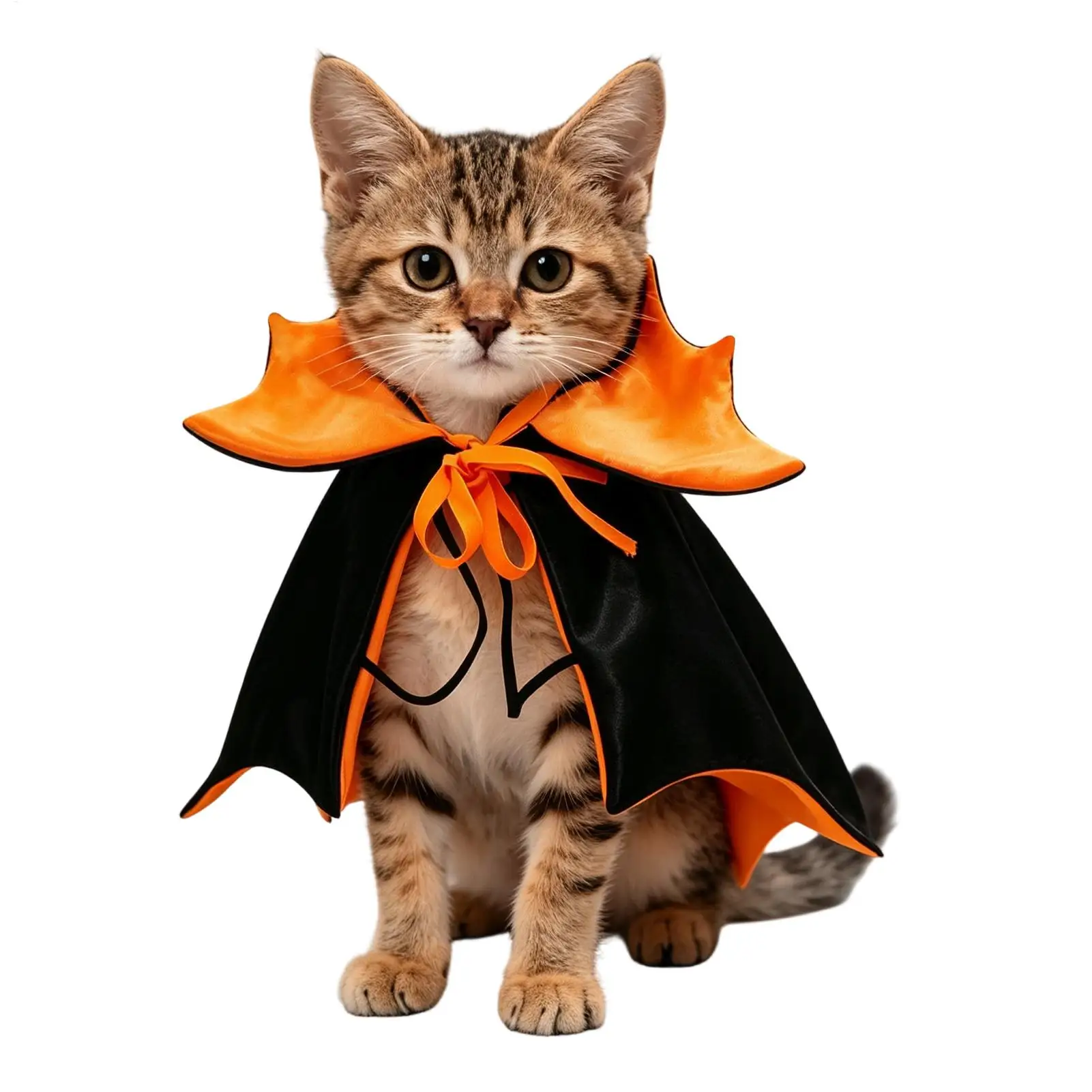 Dog Vampire Costume Lightweight Spooky Adjustable Straps Cloak Dog Halloween Costumes For Makeup Party Stage Performance Party