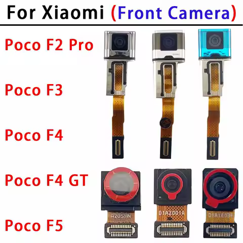 Front Camera For Xiaomi Mi Poco F2 Pro F3 F4 GT F5 Redmi K30 Pro Selfie Facing Frontal Camera Module Parts Replacement