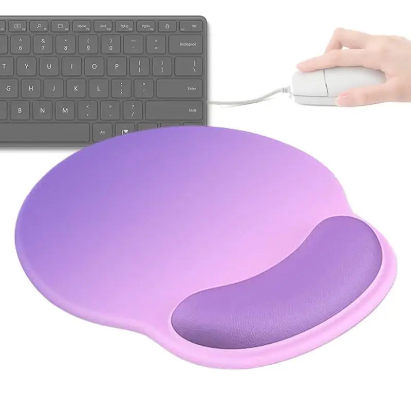 Computer Pads For Desk Non-Slip Keyboard Mat Wrist Support Computer Pad Computer Accessories Gel Washable Keyboard Mousepads For