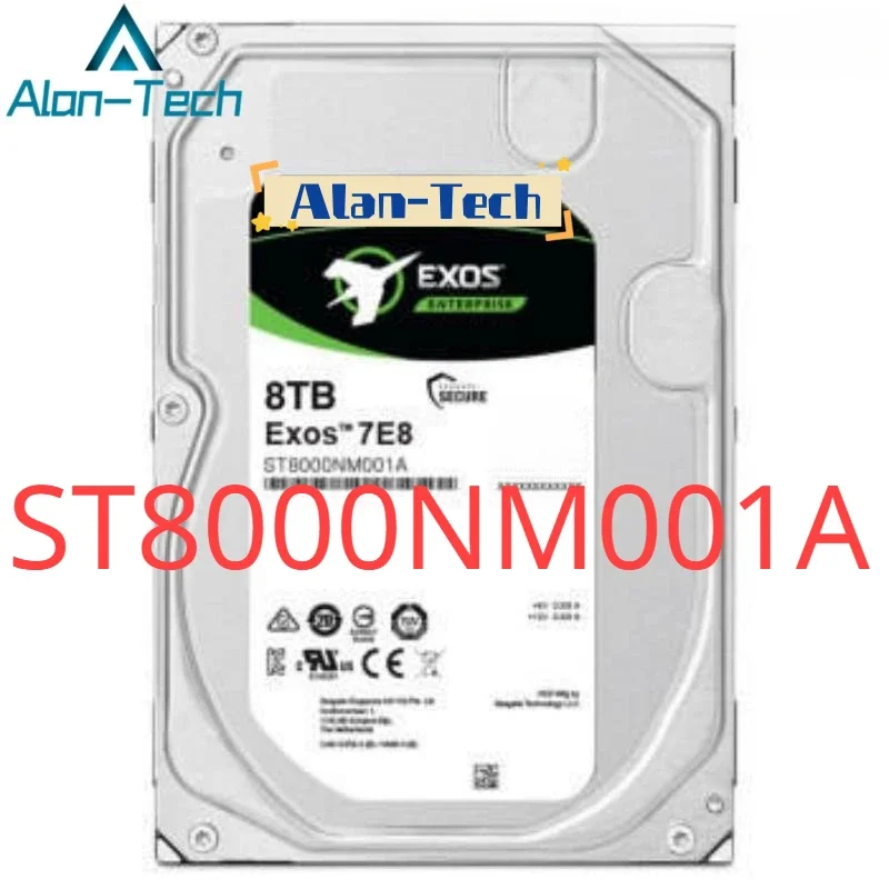 For Sea-gate ST8000NM001A 16TB Exos X16 SATA 6Gb/s 7200RPM 3.5