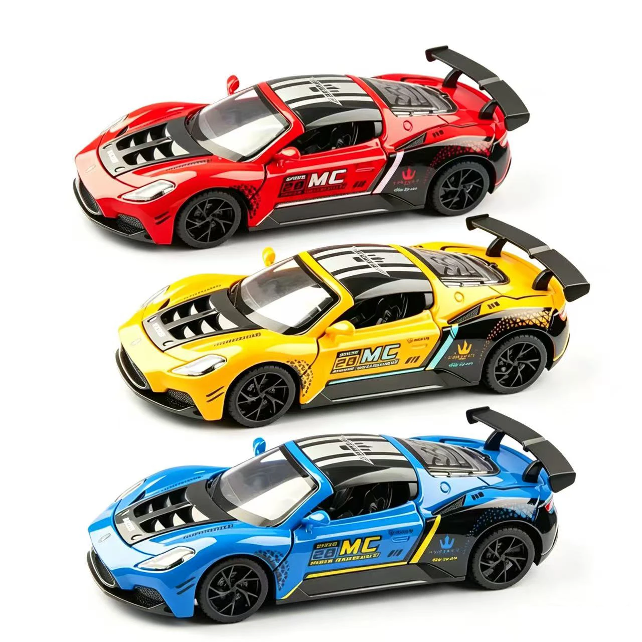 

1:28 Scale Cast Simulation Alloy Toy Car Door Can Be Opened Pullback Drive Collectible Model Vehicle Toy for Kids