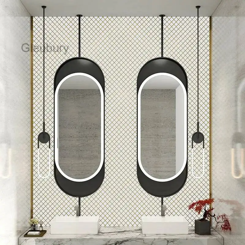 Home Ornaments For Home Decor Acrylic Mirror Wall Decoration Mirror Big Small Appearance Increases Lamp Miroir Room
