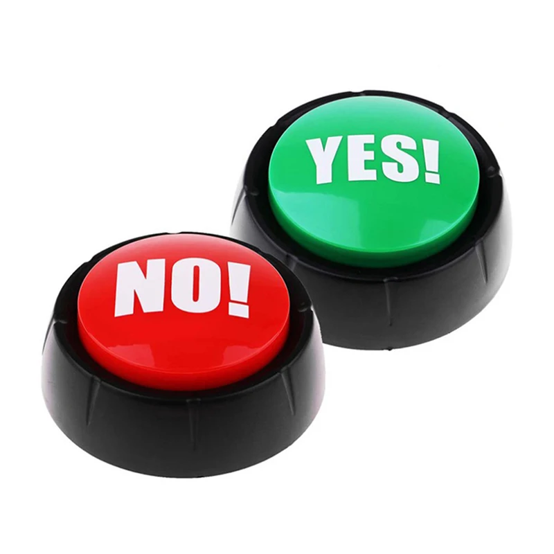 Respond to phone Bullshit Buttons Maybe No Sorry Yes Sound Button Toys Home Office Party Funny Gag Toy For Kids Adult Toy Gifts